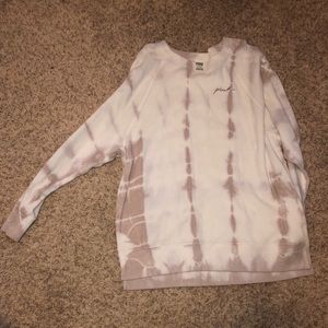 VS Pink oversized crewneck